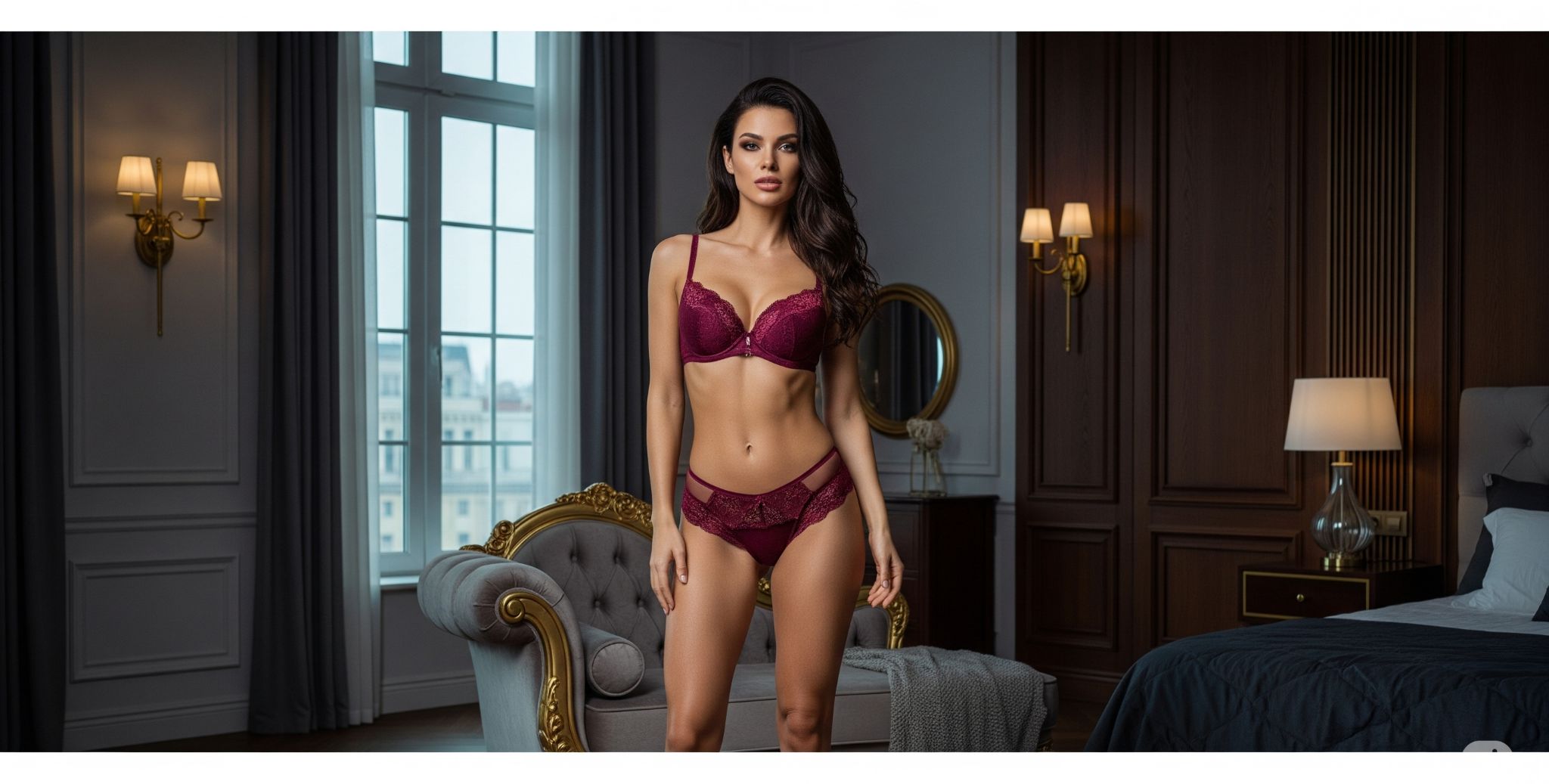 Banner principal do site Infinity Model - acompanhantes de luxo no Brasil